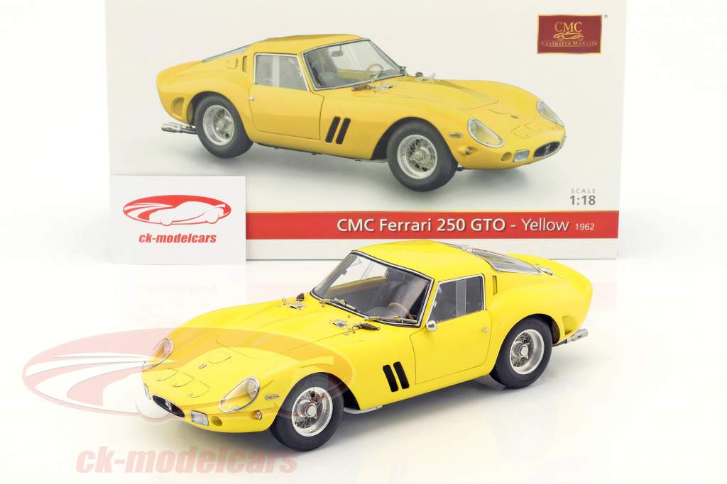 CMC 1:18 Ferrari 250 GTO 年 1962 黄色 M-153 モデル 車 M-153