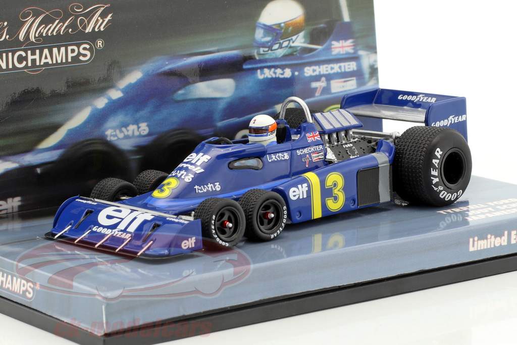 Jody Scheckter Tyrrell P34 #3 Japans GP formule 1 1976 1:43 Minichamps