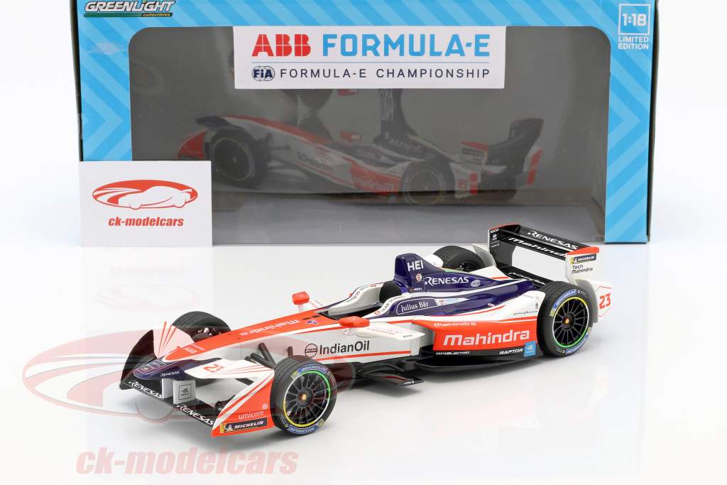 Nick Heidfeld Mahindra M4Electro #23 公式 E 2017/2018 1:18 Greenlight