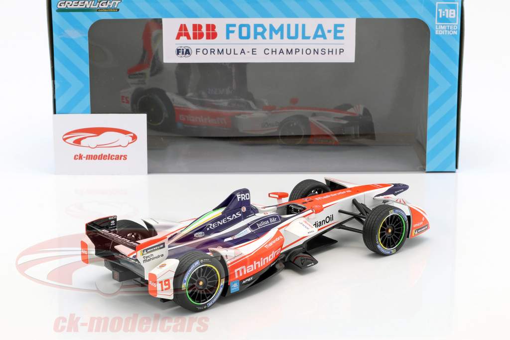 Nick Heidfeld Mahindra M4Electro #23 公式 E 2017/2018 1:18 Greenlight