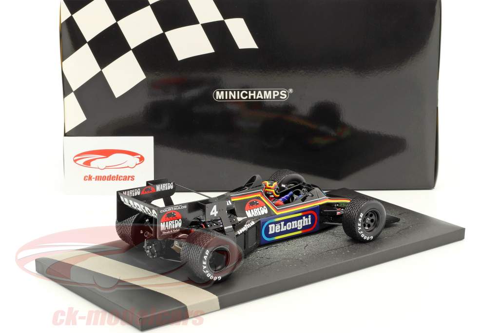 Stefan Bellof Tyrrell 012 #4 monaco GP fórmula 1 1984 1:18 Minichamps