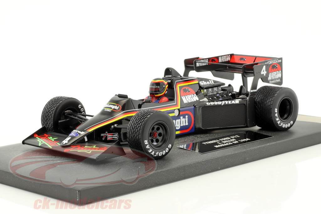 Stefan Bellof Tyrrell 012 #4 monaco GP fórmula 1 1984 1:18 Minichamps