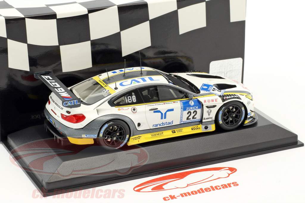 BMW M6 GT3 #22 24h Nürburgring 2016 Graf, Westbrook, Catsburg, Palttala 1:43 Minichamps