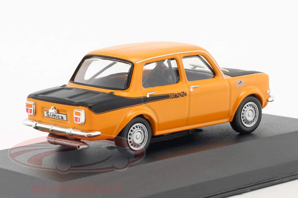 Simca Rallye 2 Год постройки 1976 оранжевый / черный 1:43 WhiteBox