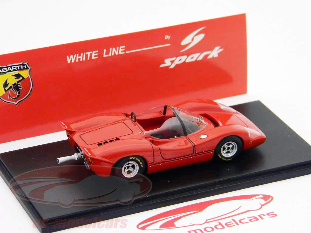 阿巴特2000体育蜘蛛1968年红/红1:43星火