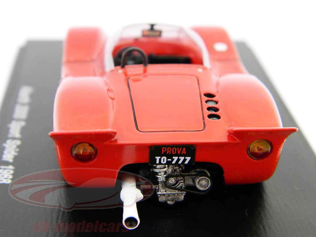 阿巴特2000体育蜘蛛1968年红/红1:43星火