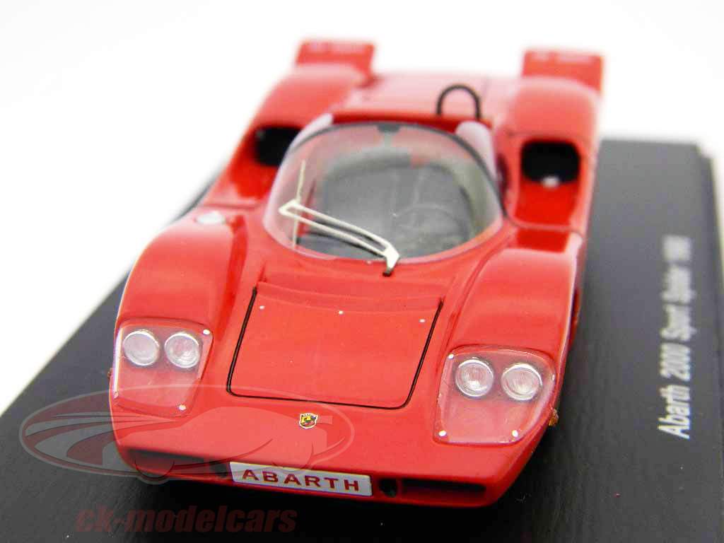 阿巴特2000体育蜘蛛1968年红/红1:43星火