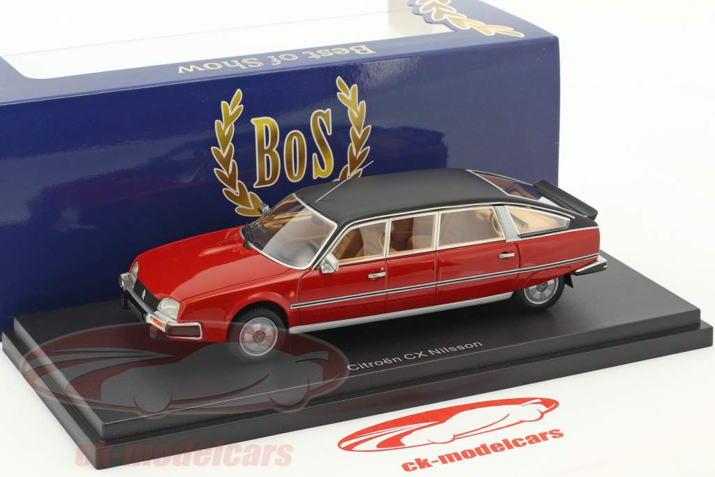 Citroen CX Nilsson rouge / noir 1:43 BoS-Models