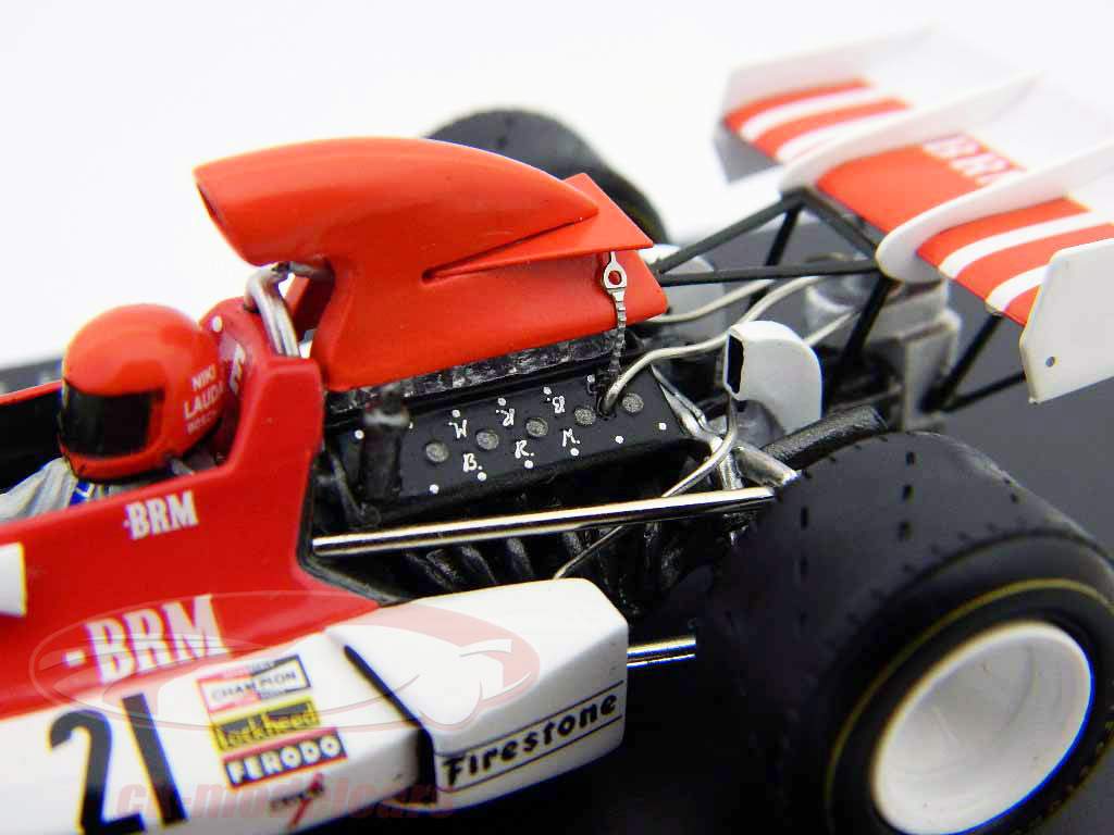 尼基·劳达的BRM P160E＃21一级方程式1973比利时大奖赛星火1:43