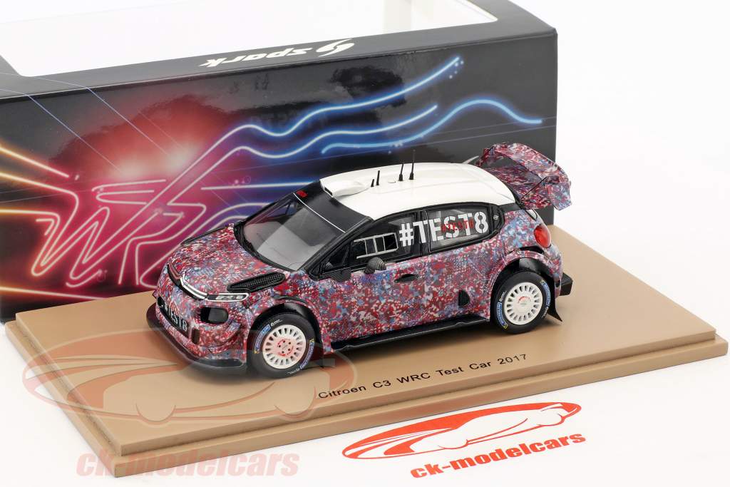 Citroen C3 WRC тест автомобиль 2017 1:43 Spark