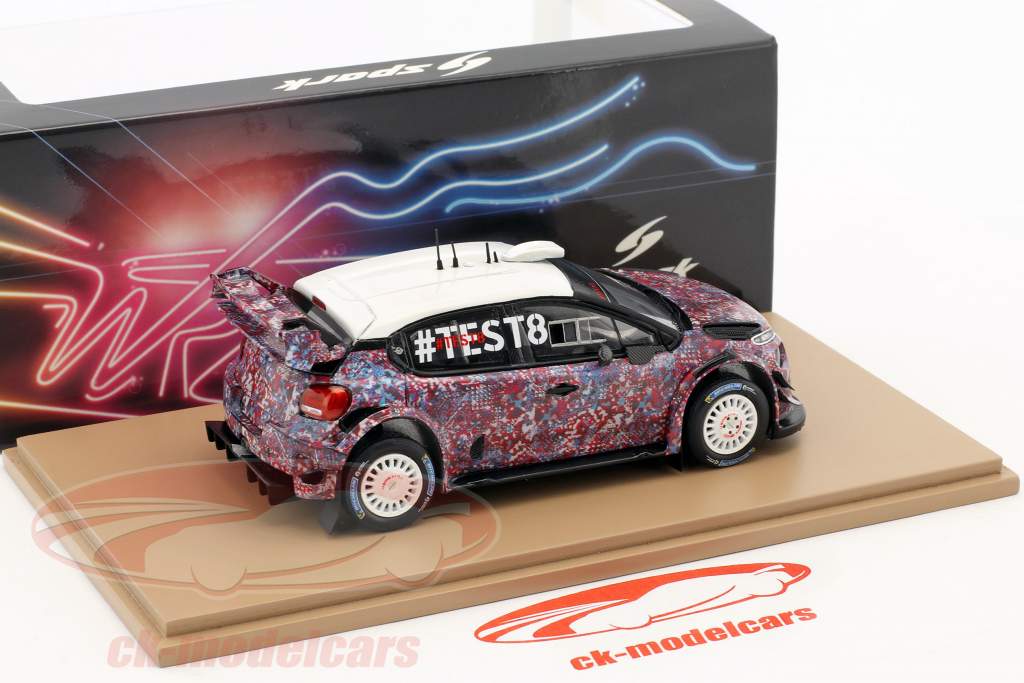 Citroen C3 WRC teste carro 2017 1:43 Spark