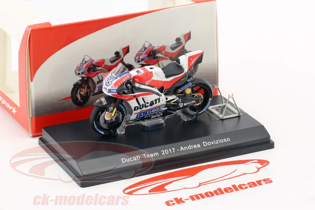 オートバイ・バイク Ducati Desmosedici(2017)Andrea Dovizioso Ducati Desmosedici GP17 - Andréa Dovizioso 1/18 new in box