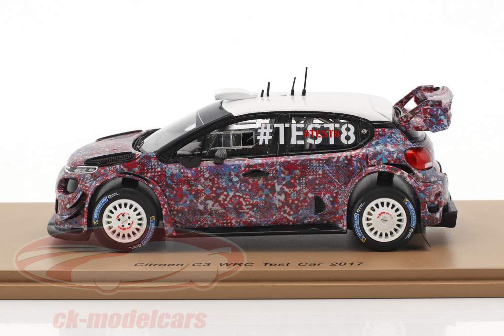 Citroen C3 WRC тест автомобиль 2017 1:43 Spark