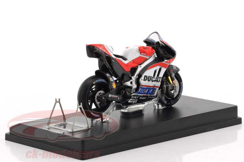 オートバイ・バイク Ducati Desmosedici(2017)Andrea Dovizioso elrectanguloenlamano: Andrea Dovizioso Wins his Second
