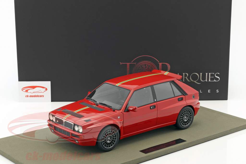 Lancia Delta Integrale Evolution FInal Edition 1995 красный 1:12 TopMarques
