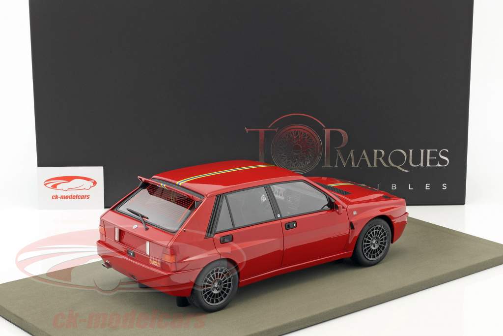 Lancia Delta Integrale Evolution FInal Edition 1995 красный 1:12 TopMarques