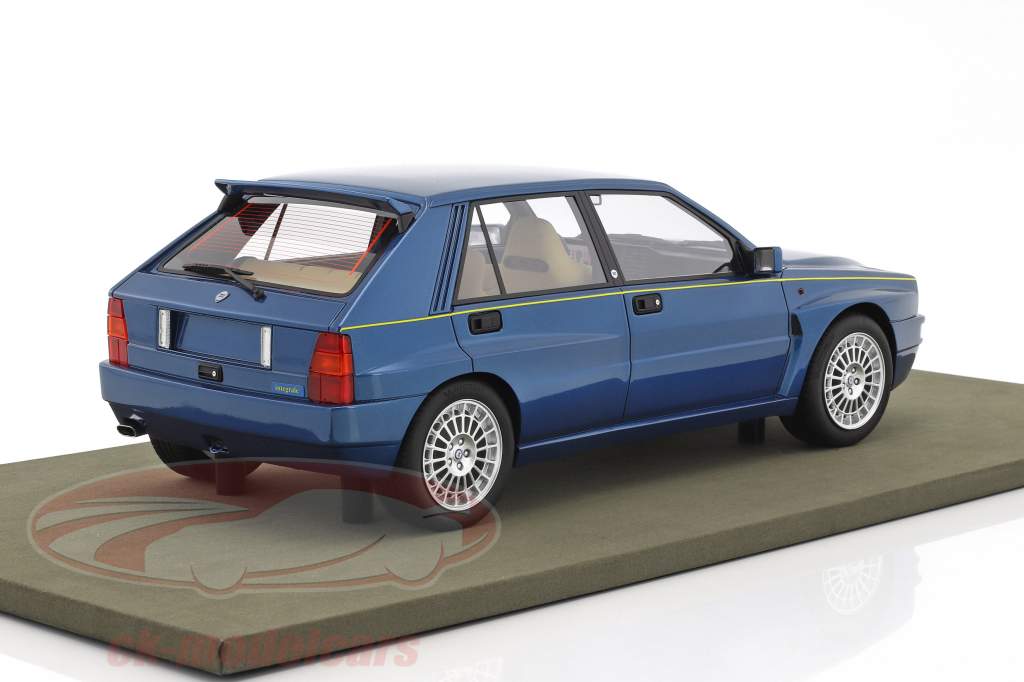 Lancia Delta Integrale Evo II 築 1992 ブルー メタリック 1:12 TopMarques
