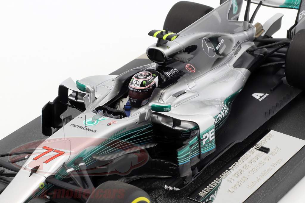 Minichamps 1:18 Valtteri Bottas Mercedes F1 W08 EQ Power #77