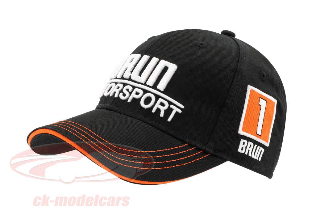 Stefan Bellof Cap Brun Motorsport #1 Norisring 1984 nero / bianco / arancione