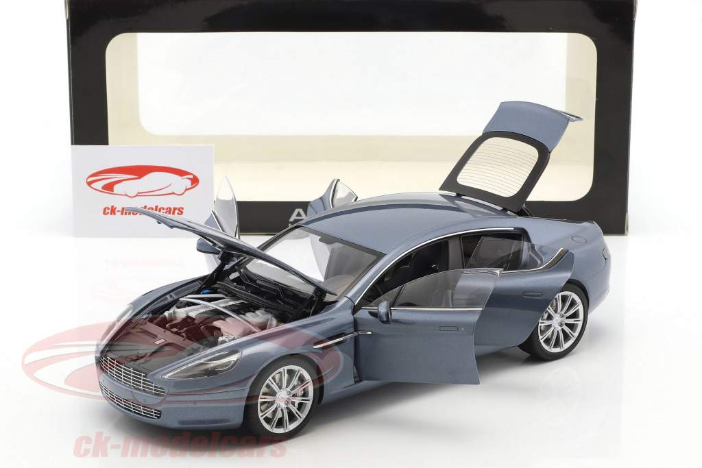 Aston Martin Rapide Год 2010 Concours синий 1:18 AUTOart