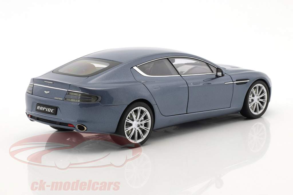 Aston Martin Rapide Année 2010 concours bleu 1:18 AUTOart