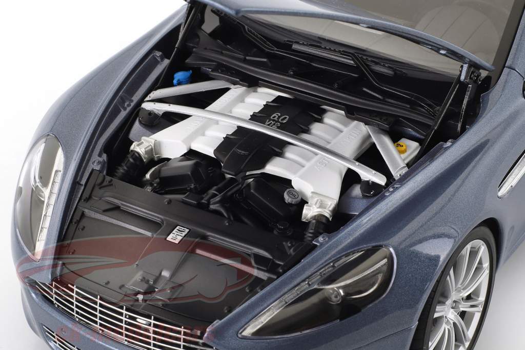 Aston Martin Rapide Ano 2010 concours azul 1:18 AUTOart