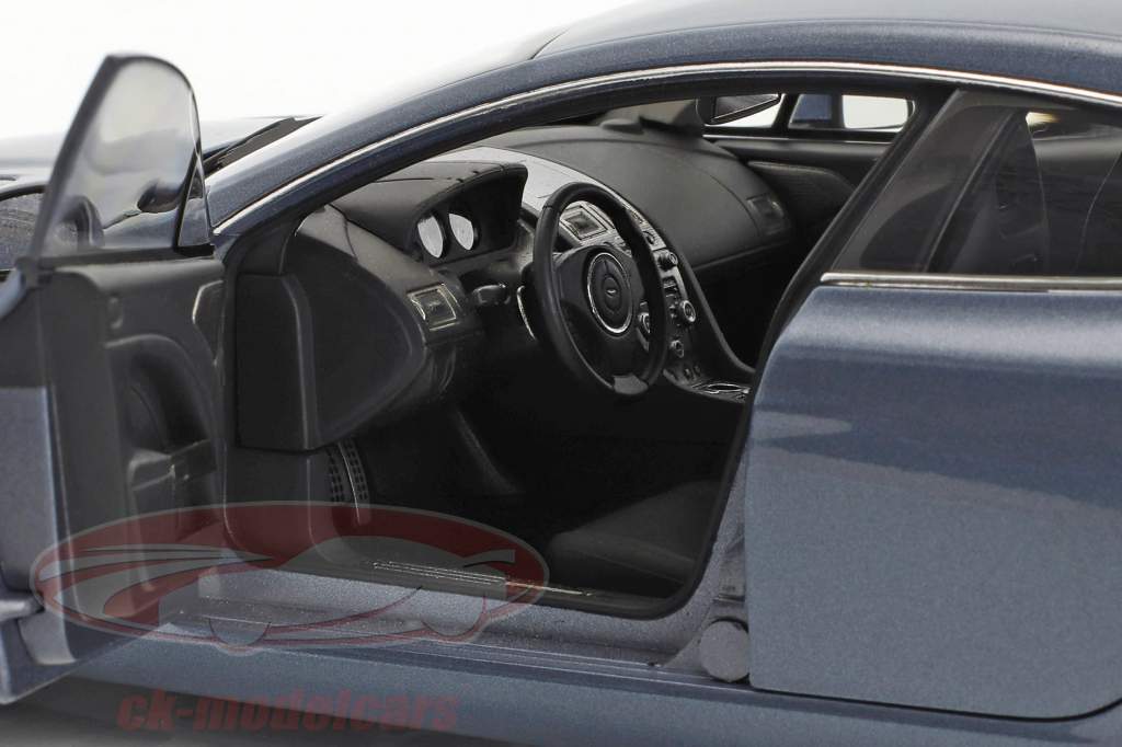 Aston Martin Rapide Année 2010 concours bleu 1:18 AUTOart