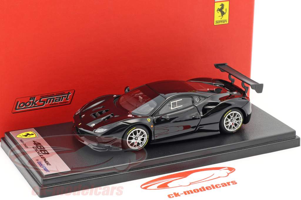 Ferrari 488 Challenge Год постройки 2017 черный 1:43 LookSmart