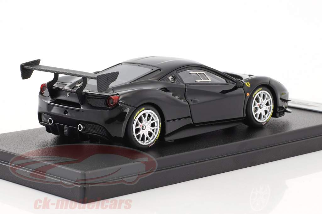 Ferrari 488 Challenge Год постройки 2017 черный 1:43 LookSmart
