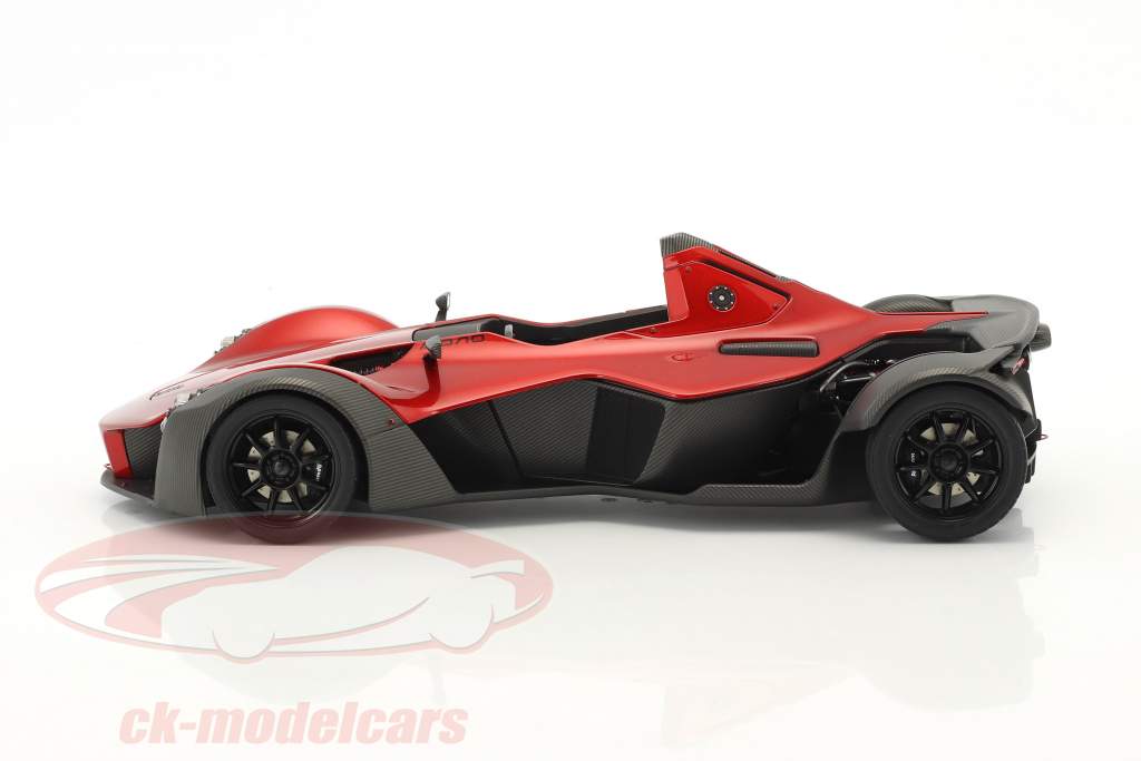BAC Mono År 2011 rød metallisk / sort 1:18 AUTOart