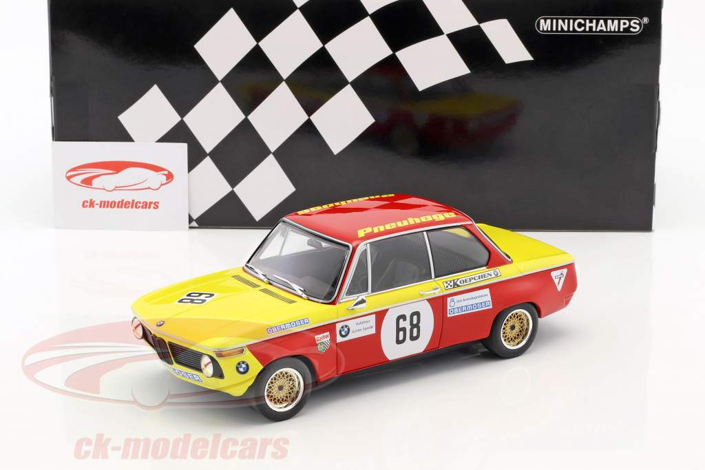 BMW 2002 #68 prezzo di il Nazioni Hockenheim 1970 Jörg Obermoser 1:18 Minichamps