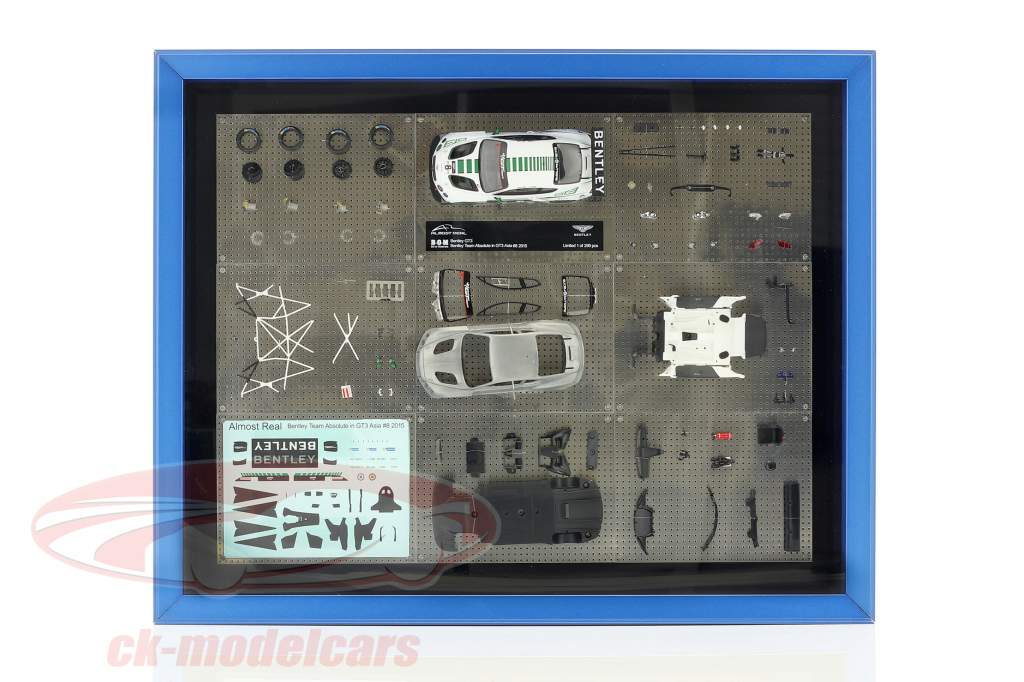 Diorama from B.O.M.: BENTLEY GT3 #8 GT Asia Series 2015 1:43 Almost Real