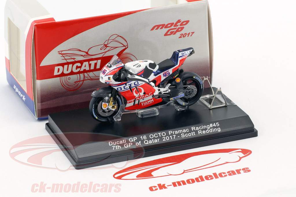 Scott Redding Ducati GP16 #45 Katar MotoGP 2017 1:43 Spark