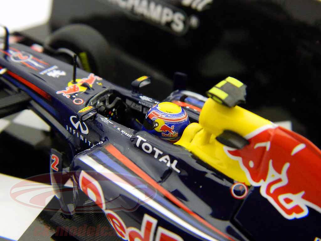 Mark Webber de Red Bull RB7 Renault Fórmula 1 2011 1:43 Minichamps