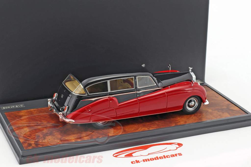 Rolls Royce Freestone & Webb Silver Wraith セダン 築 1957 黒 / 赤 1:43 Matrix