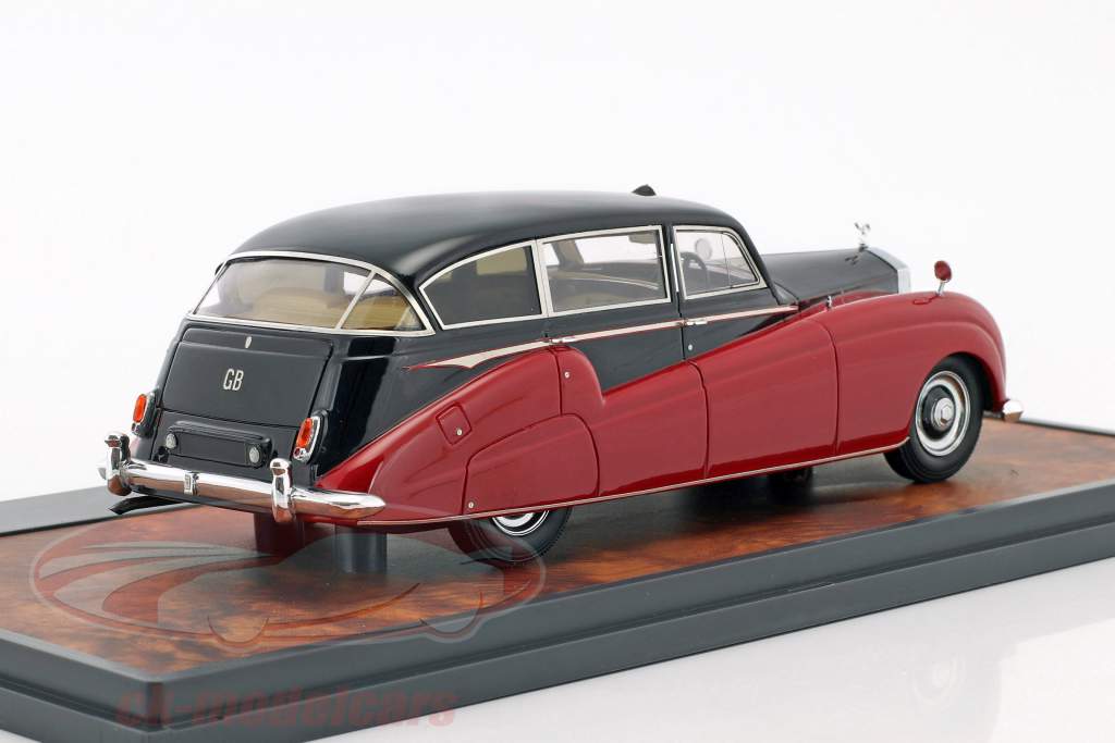 Rolls Royce Freestone & Webb Silver Wraith セダン 築 1957 黒 / 赤 1:43 Matrix