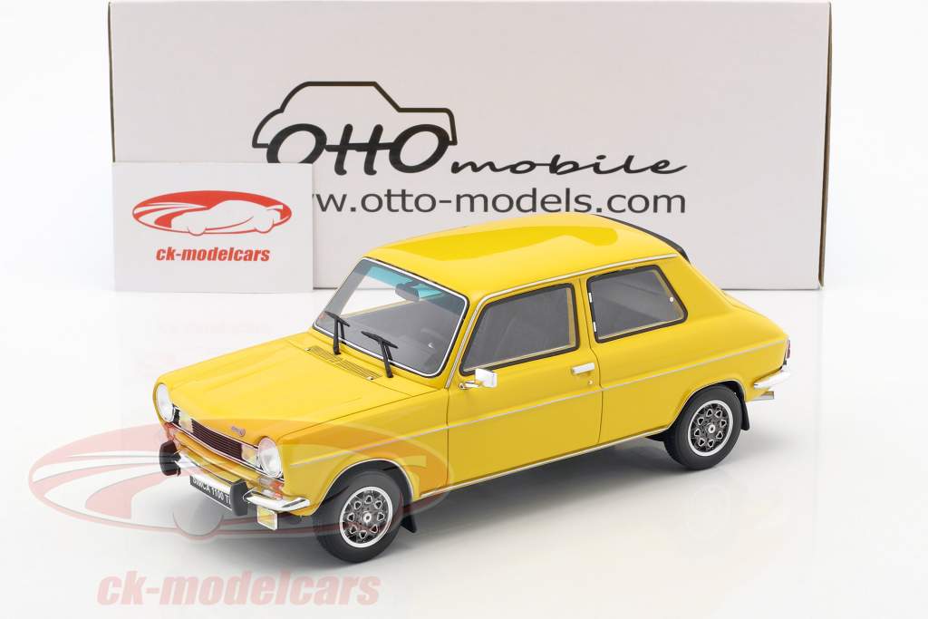 Simca 1100 Ti année de construction 1975 jaune 1:18 OttOmobile