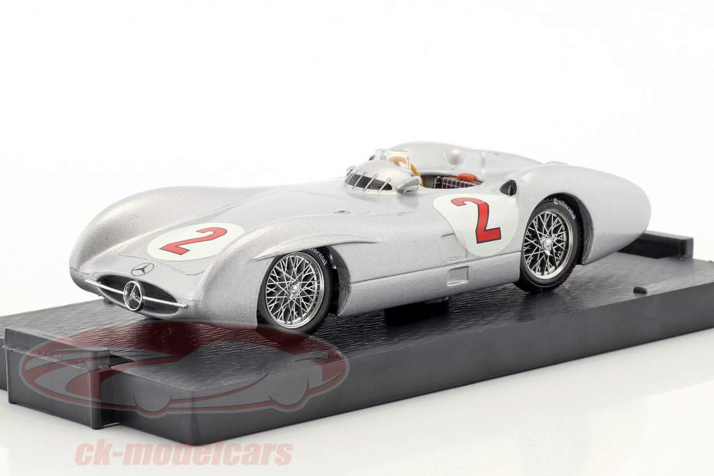 Karl Kling Mercedes W196C #2 British GP formula 1 1954 1:43 Brumm