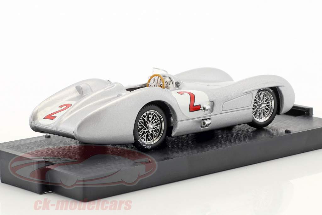 Karl Kling Mercedes W196C #2 British GP formula 1 1954 1:43 Brumm