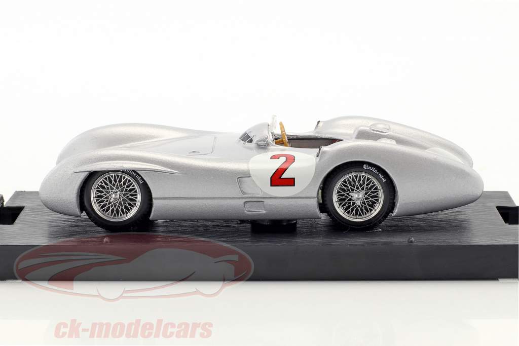 Karl Kling Mercedes W196C #2 British GP formula 1 1954 1:43 Brumm