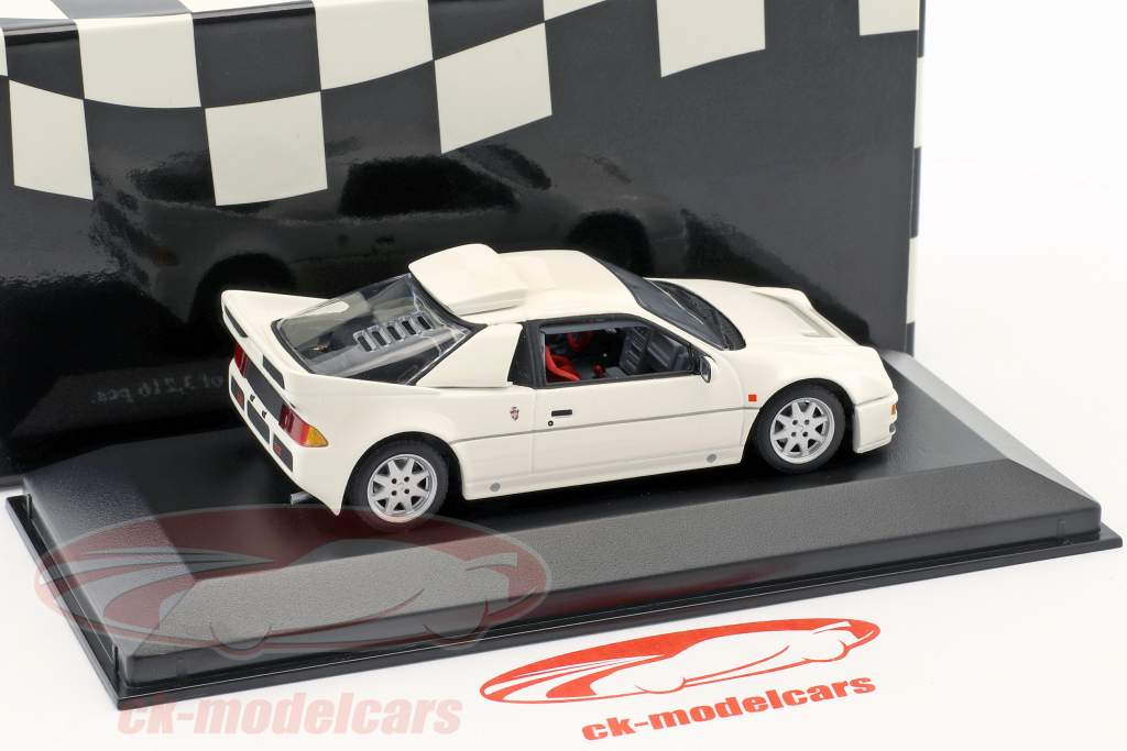 Ford RS200 Plain Body 白色钻石 1:43 Minichamps
