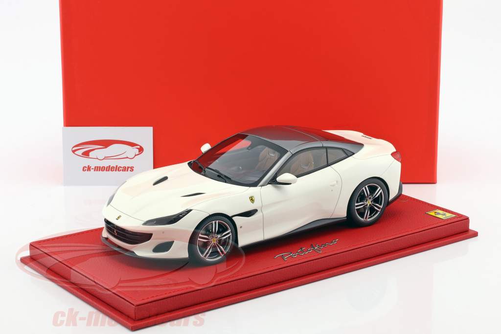 自動車 BBR-MODELS - FERRARI - PORTOFINO 1/18 1/18 BBR Ferrari Portofino M Spider (Titan Grey Closed Roof