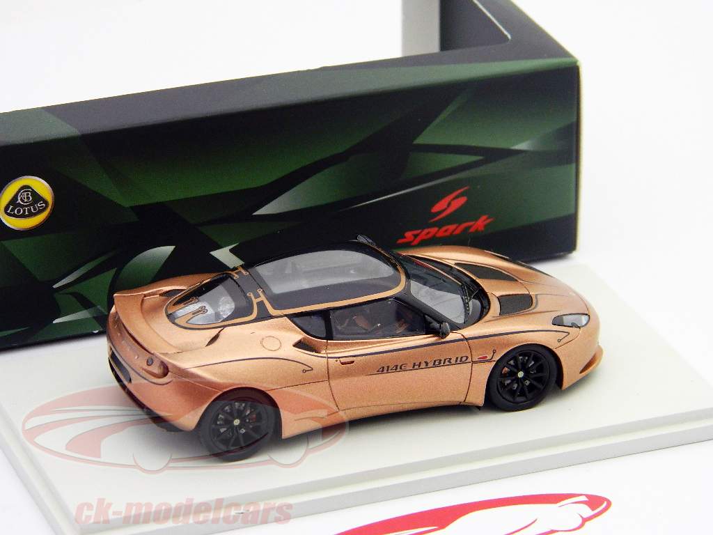 莲花Evora混合模型2010 1:43星火