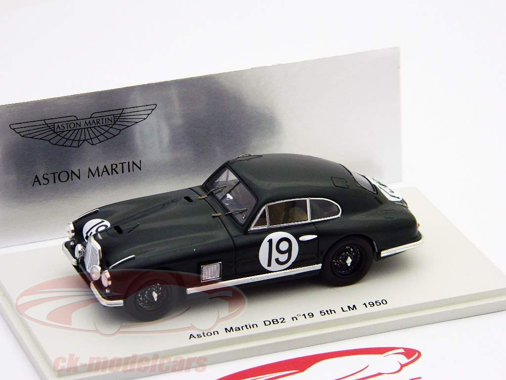 Aston Martin DB2 19 ° 5 ° posto 24h Le Mans 1950 Spark 1:43