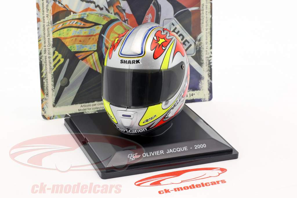 Olivier Jacque 世界冠军 250cm³ 2000 头盔 1:5 Altaya