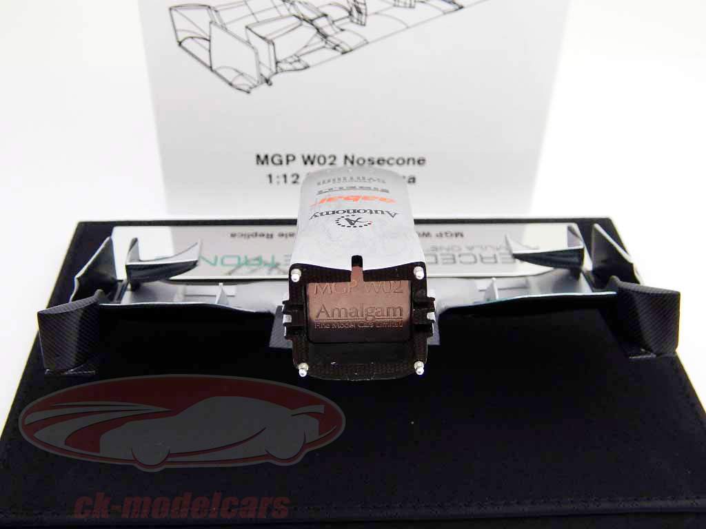 Nico Rosberg / Schumacher Formule 1 2011 1:12 amalgame Nosecone