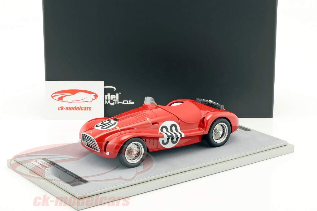 Ferrari 225S Spider Vignale #90 3rd Monaco GP 1952 Stagnoli, Biondetti 1:18 Tecnomodel