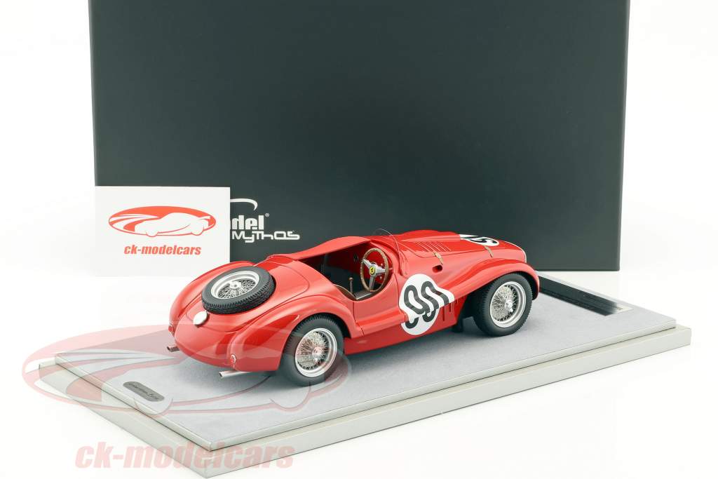 Ferrari 225S Spider Vignale #90 3rd Monaco GP 1952 Stagnoli, Biondetti 1:18 Tecnomodel