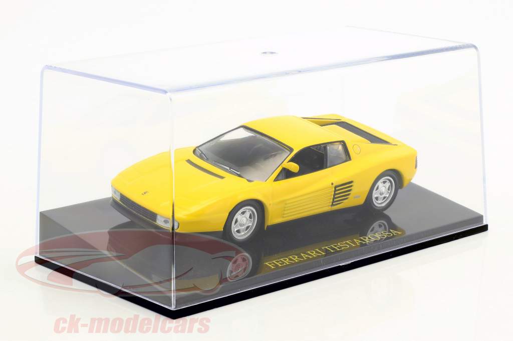 Ferrari Testarossa 黄 同 橱窗 1:43 Altaya