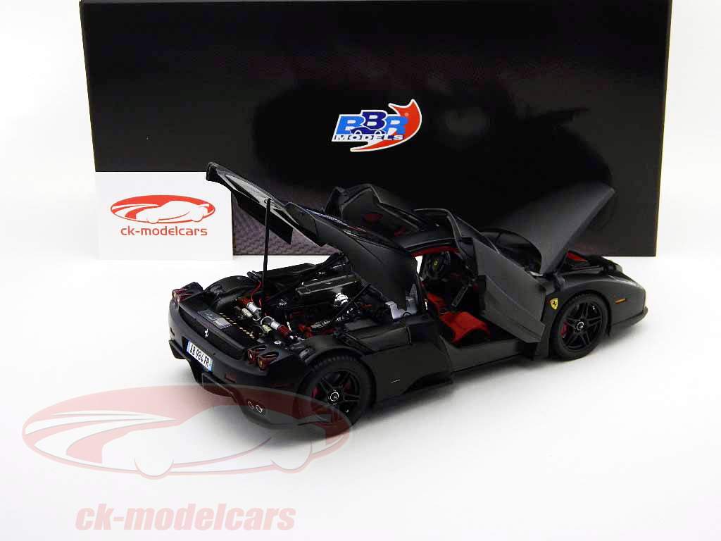 BBR Models 1:18 Ferrari Enzo Special Edition matt black
